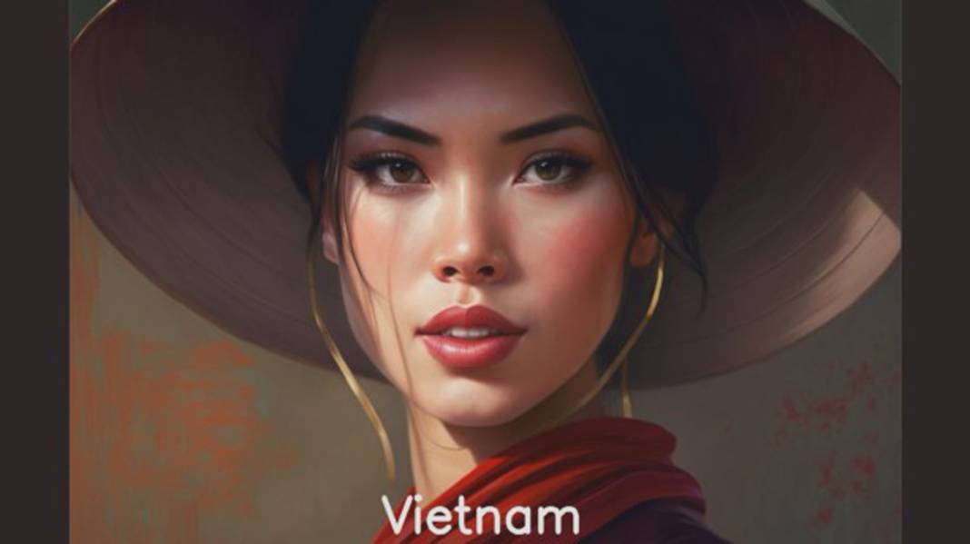 Yapay zekaya "Ülkeler güzel kadınlar olsaydı nasıl görünürlerdi?" diye sordular; işte sonuç! 85